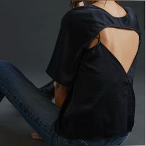 Anthropologie Daily Practice Open Back Top Size M
